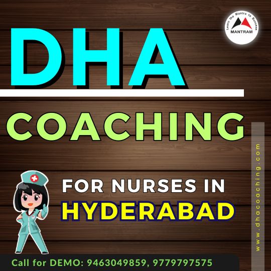 DHA Coaching for Nurses in Hyderabad