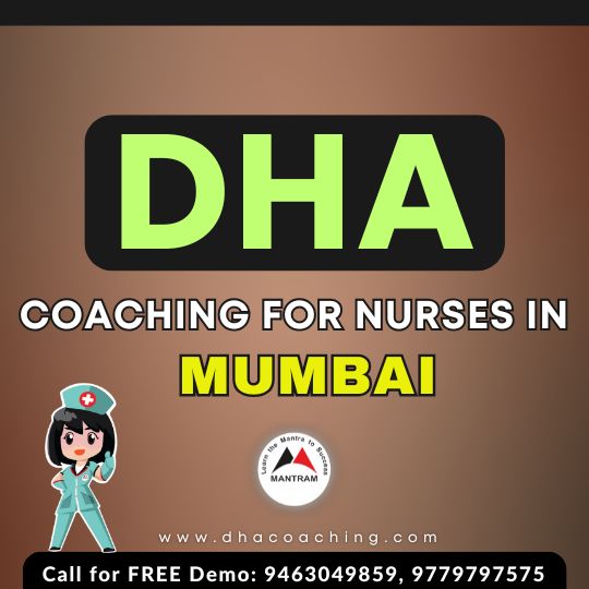 DHA Coaching for Nurses in Mumbai