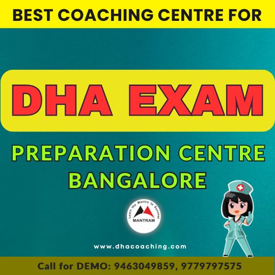 DHA Exam Preparation Centre Bangalore