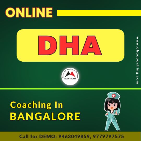 Online DHA Coaching in Bangalore