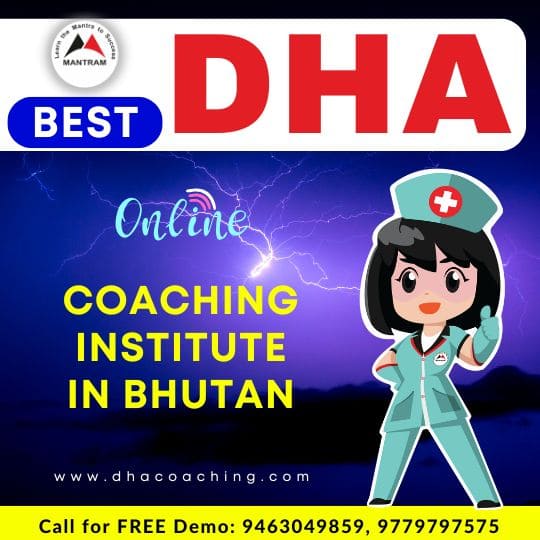 Best DHA Online Coaching Institute in Bhutan