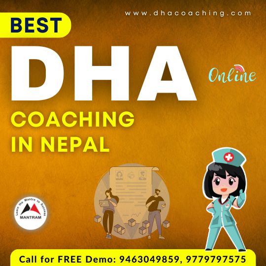 Best DHA Online Coaching in Nepal