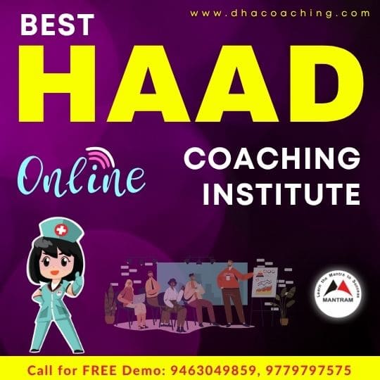 Best HAAD Online Coaching Institute