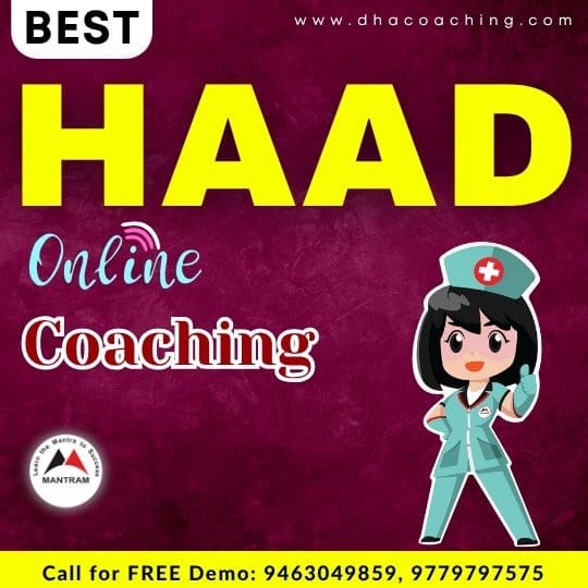 Best HAAD Online Coaching