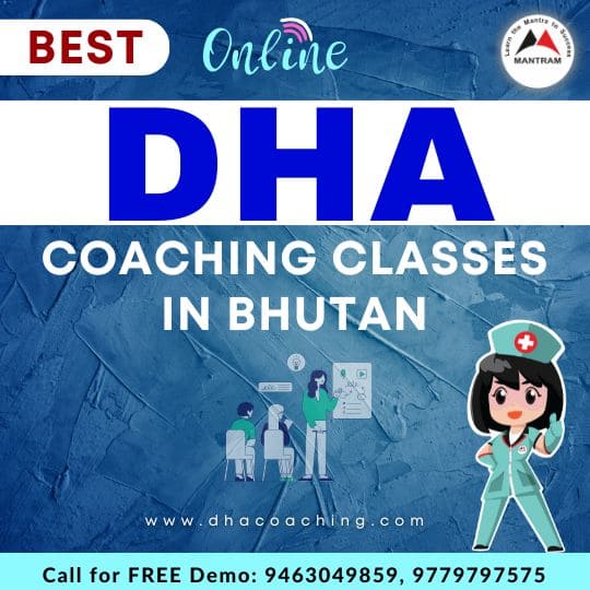 Best Online DHA Coaching Classes in Bhutan
