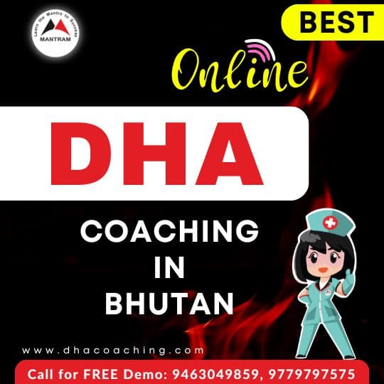 Best Online DHA Coaching in Bhutan