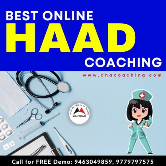 Best Online HAAD Coaching