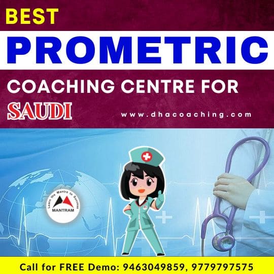 Best Prometric Coaching Centre for Saudi