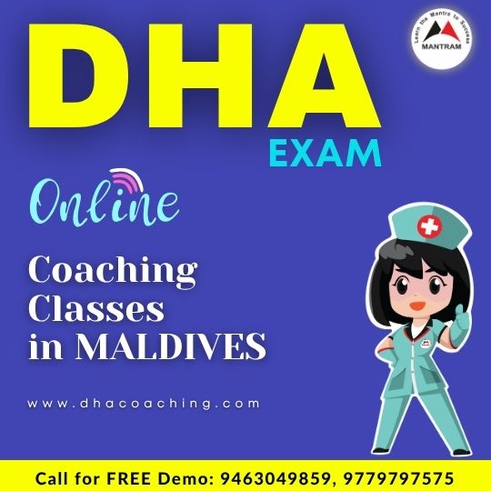 DHA Exam Online Coaching Classes in Maldives