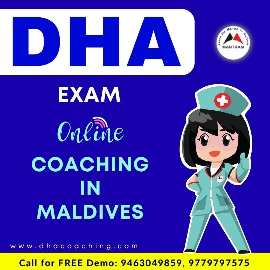DHA Exam Online Coaching in Maldives