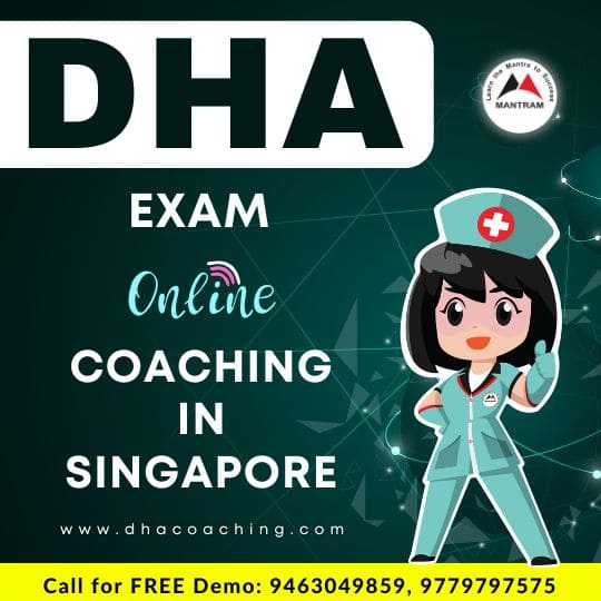 DHA Exam Online Coaching in Singapore