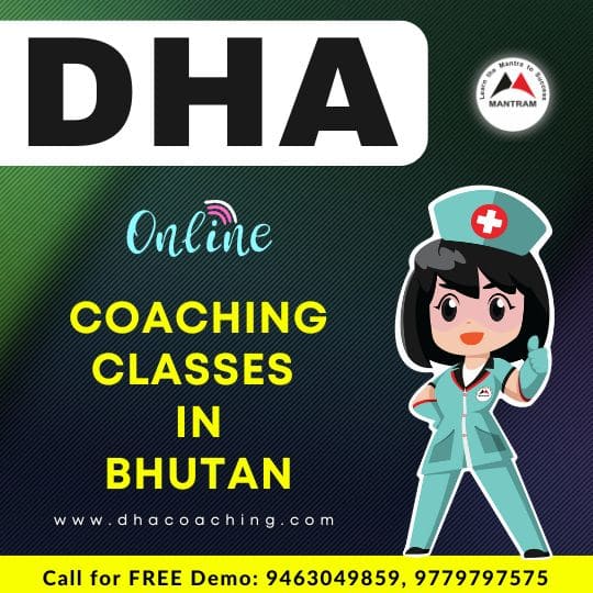 DHA Online Coaching Classes in Bhutan