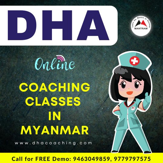 DHA Online Coaching Classes in Myanmar