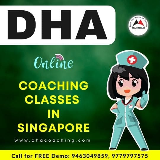DHA Online Coaching Classes in Singapore