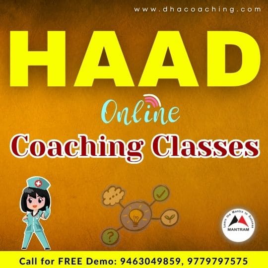 HAAD Exam Online Coaching Classes