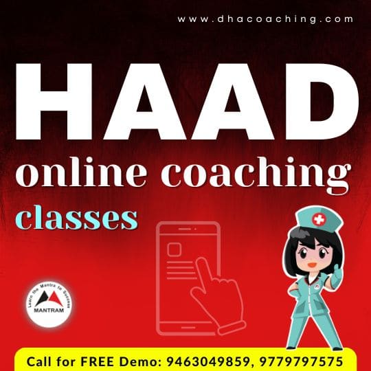 HAAD Online Coaching Classes