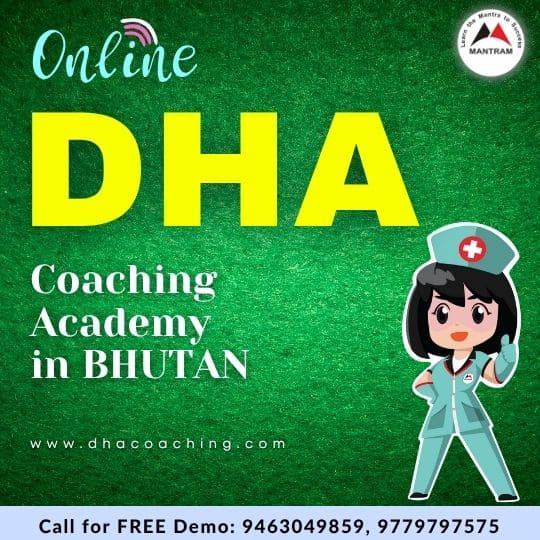 Online DHA Coaching Academy in Bhutan