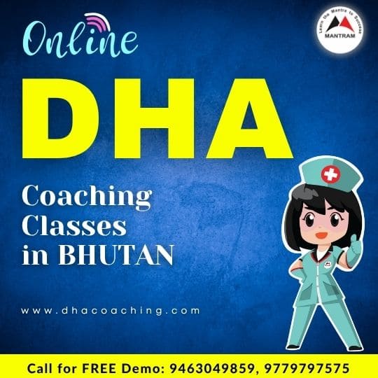 Online DHA Coaching Classes in Bhutan