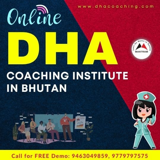 Online DHA Coaching Institute in Bhutan