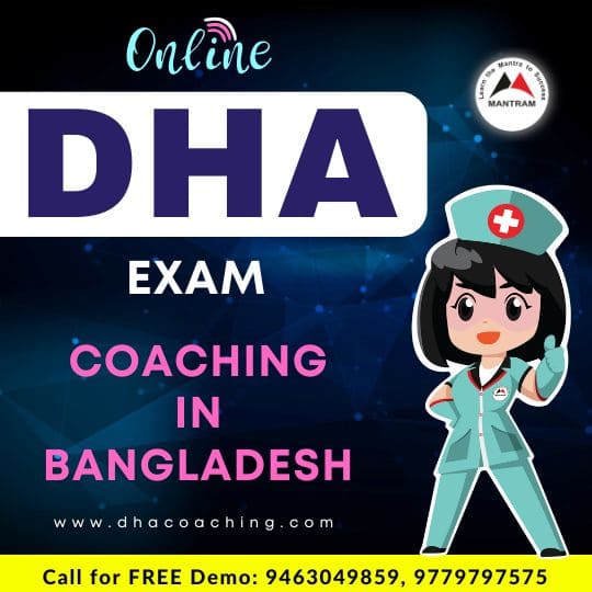 Online DHA Exam Coaching in Bangladesh