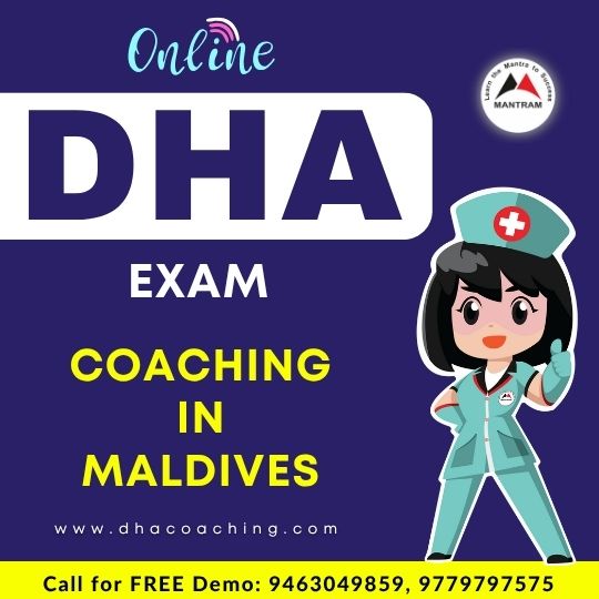 Online DHA Exam Coaching in Maldives