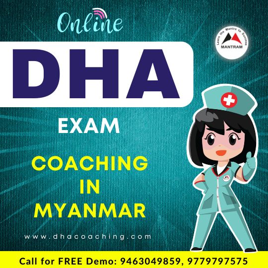 Online DHA Exam Coaching in Myanmar