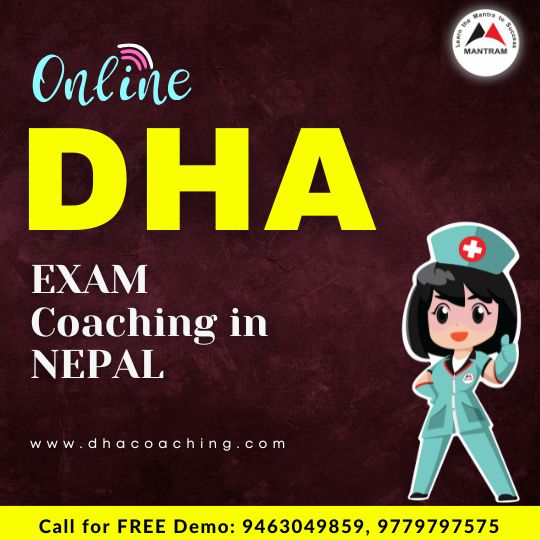 Online DHA Exam Coaching in Nepal