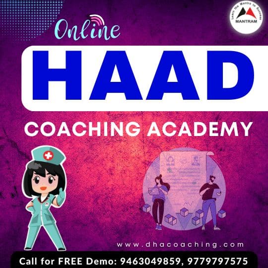 Online HAAD Coaching Academy