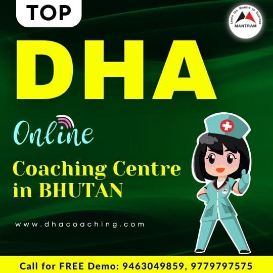 Top DHA Online Coaching Centre in Bhutan