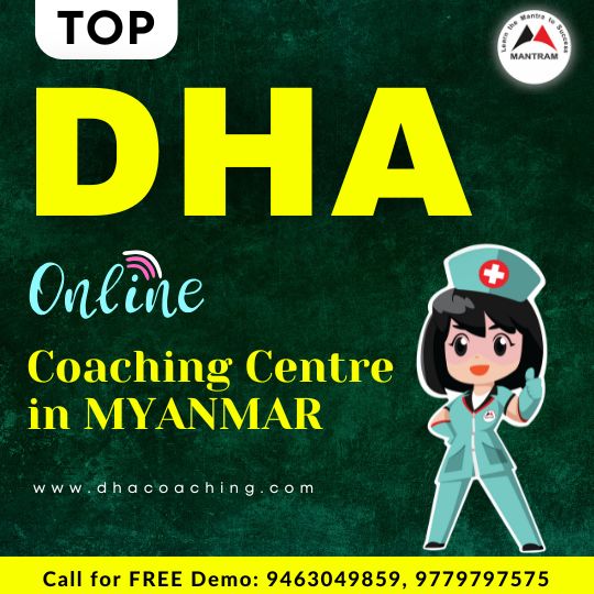 Top DHA Online Coaching Centre in Myanmar
