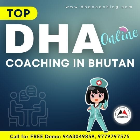 Top DHA Online Coaching in Bhutan