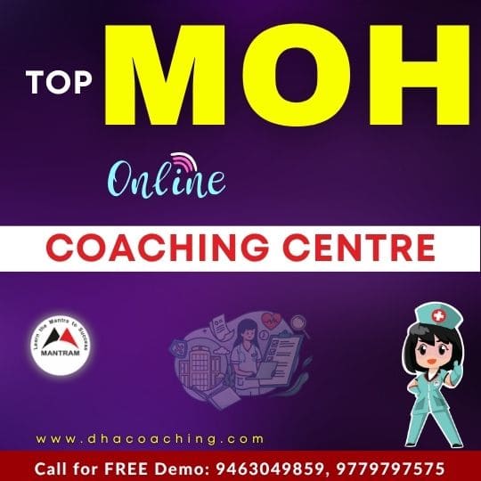 Top MOH Online Coaching Centre