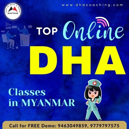 Top Online DHA Classes in Myanmar