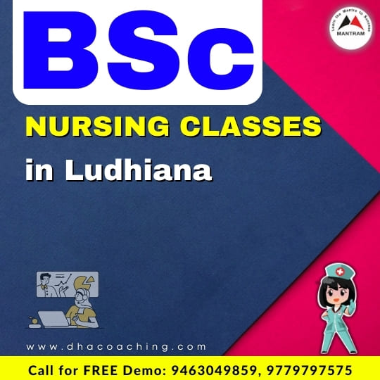 BSc Nursing Classes in Ludhiana