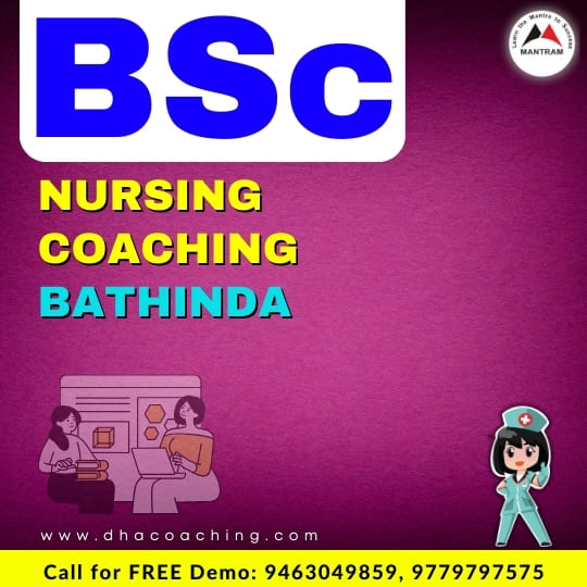 BSc Nursing Coaching Bathinda