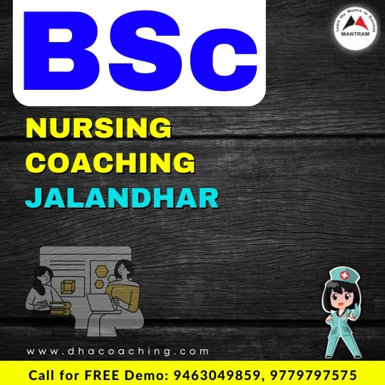 BSc Nursing Coaching Jalandhar