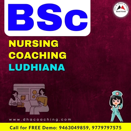 BSc Nursing Coaching Ludhiana
