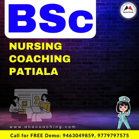 BSc Nursing Coaching Patiala