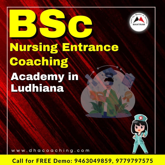 BSc Nursing Entrance Coaching Academy in Ludhiana