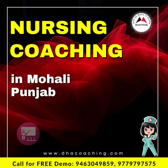 Nursing Coaching in Mohali Punjab