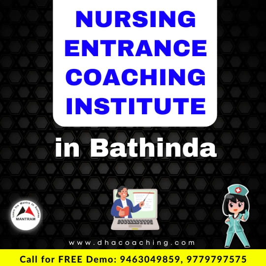 Nursing Entrance Coaching Institute in Bathinda