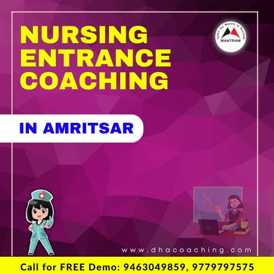 Nursing Entrance Coaching in Amritsar