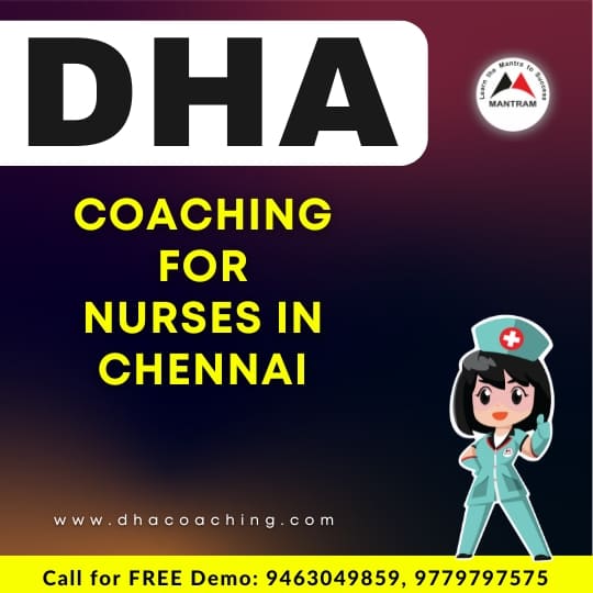 DHA Coaching for Nurses in Chennai