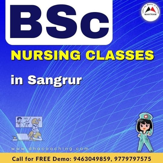 BSc Nursing Classes in Sangrur