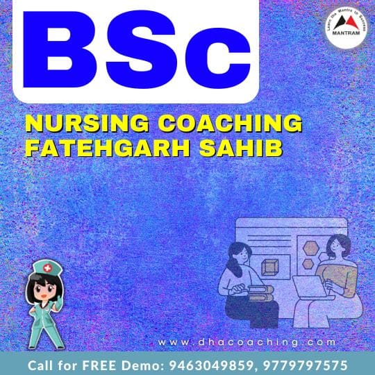 BSc Nursing Coaching Fatehgarh Sahib