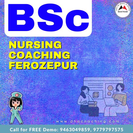 BSc Nursing Coaching Ferozepur