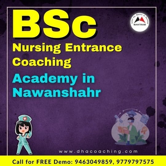 BSc Nursing Entrance Coaching Academy in Nawanshahr