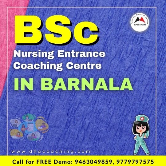BSc Nursing Entrance Coaching Centre in Barnala
