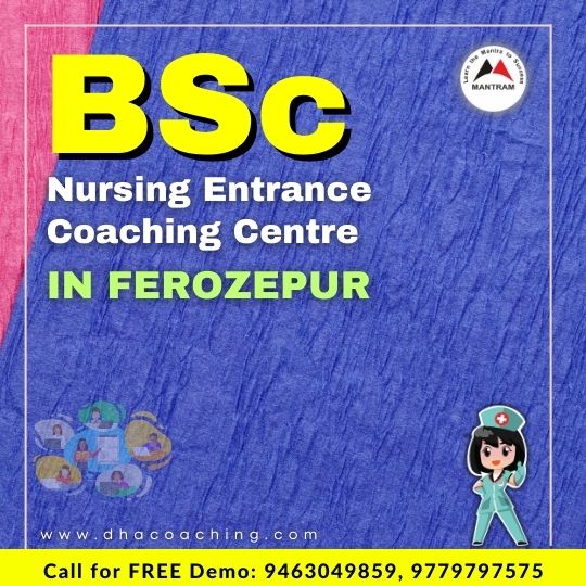 BSc Nursing Entrance Coaching Centre in Ferozepur