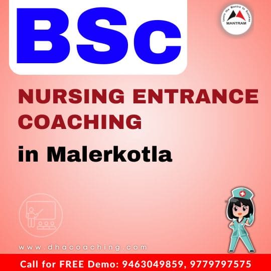BSc Nursing Entrance Coaching in Malerkotla